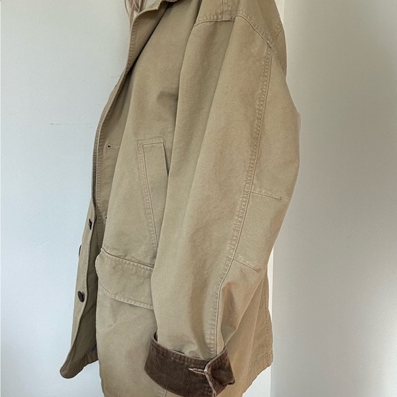 L.L. Bean Men's Khaki Chore Coat - Picture 4 of 7